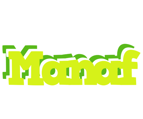 Manaf citrus logo