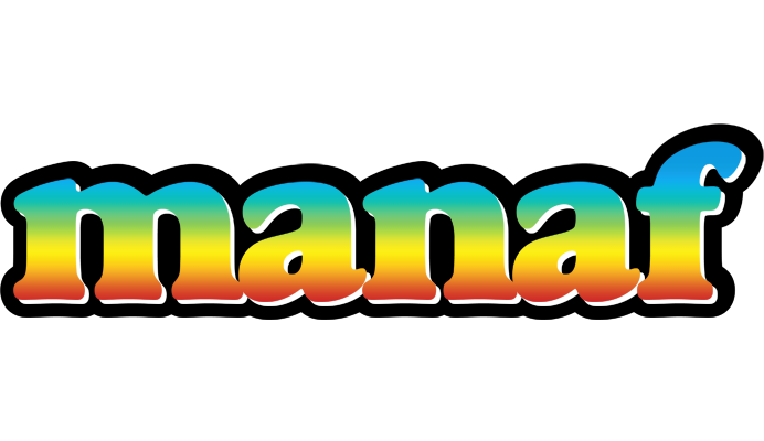 Manaf color logo