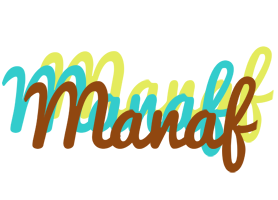 Manaf cupcake logo