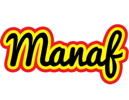 Manaf flaming logo