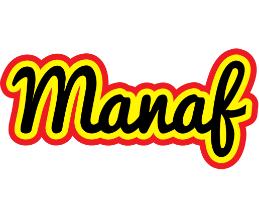 Manaf flaming logo