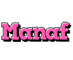 Manaf girlish logo