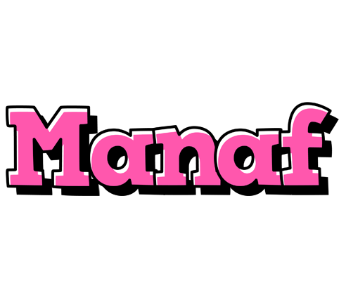 Manaf girlish logo