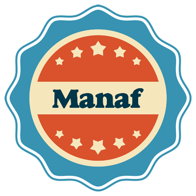 Manaf labels logo