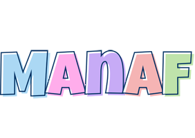 Manaf pastel logo