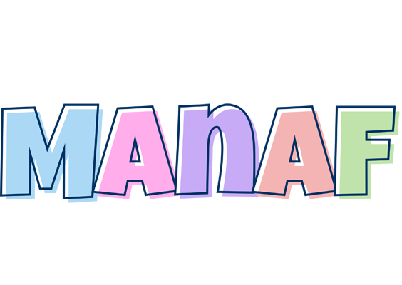 Manaf pastel logo