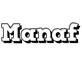 Manaf snowing logo