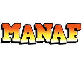 Manaf sunset logo