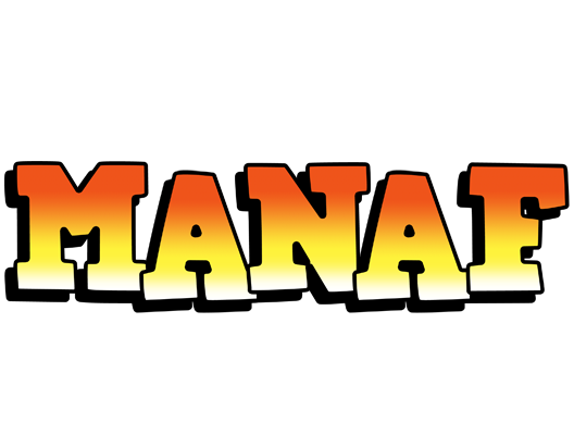 Manaf sunset logo