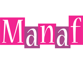 Manaf whine logo