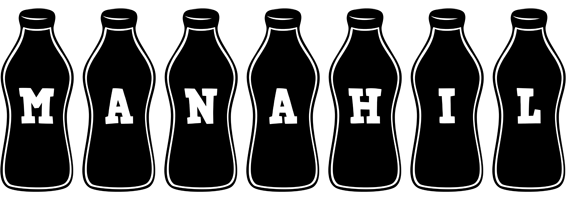 Manahil bottle logo