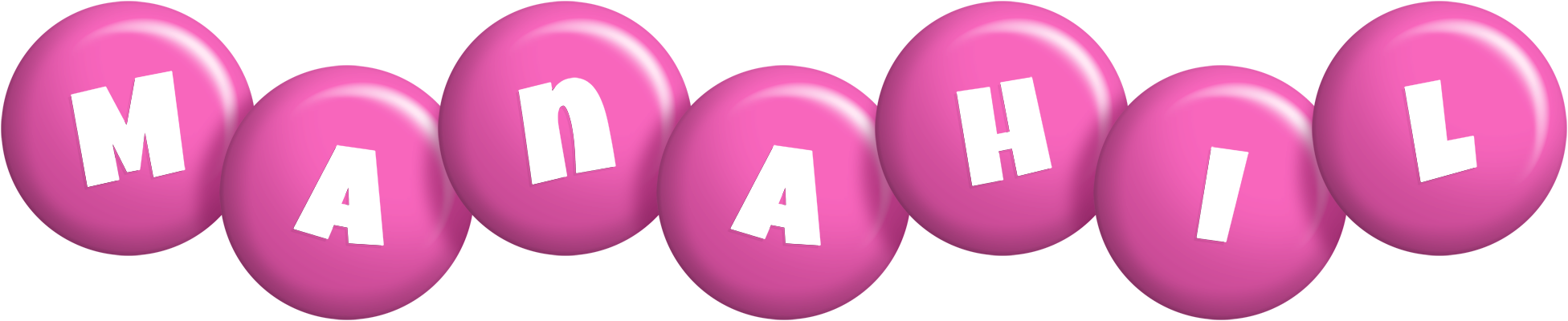Manahil candy-pink logo