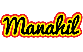 Manahil flaming logo