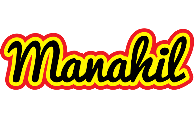 Manahil flaming logo