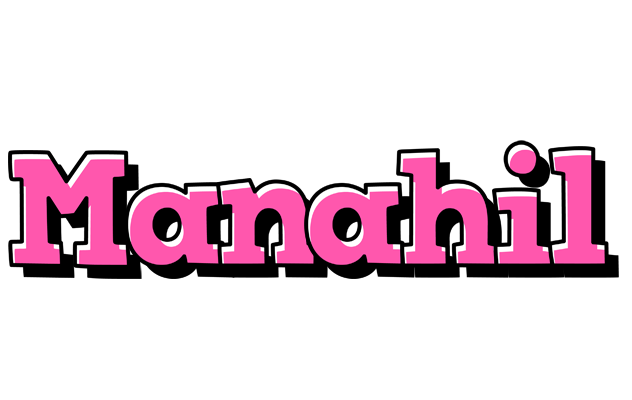 Manahil girlish logo