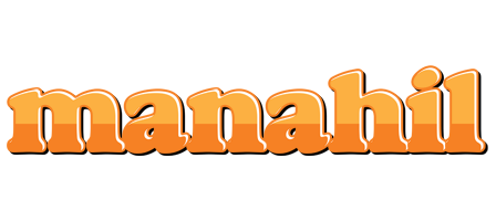 Manahil orange logo