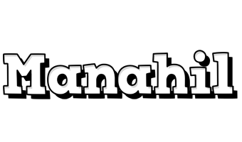 Manahil snowing logo