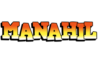 Manahil sunset logo