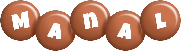 Manal candy-brown logo