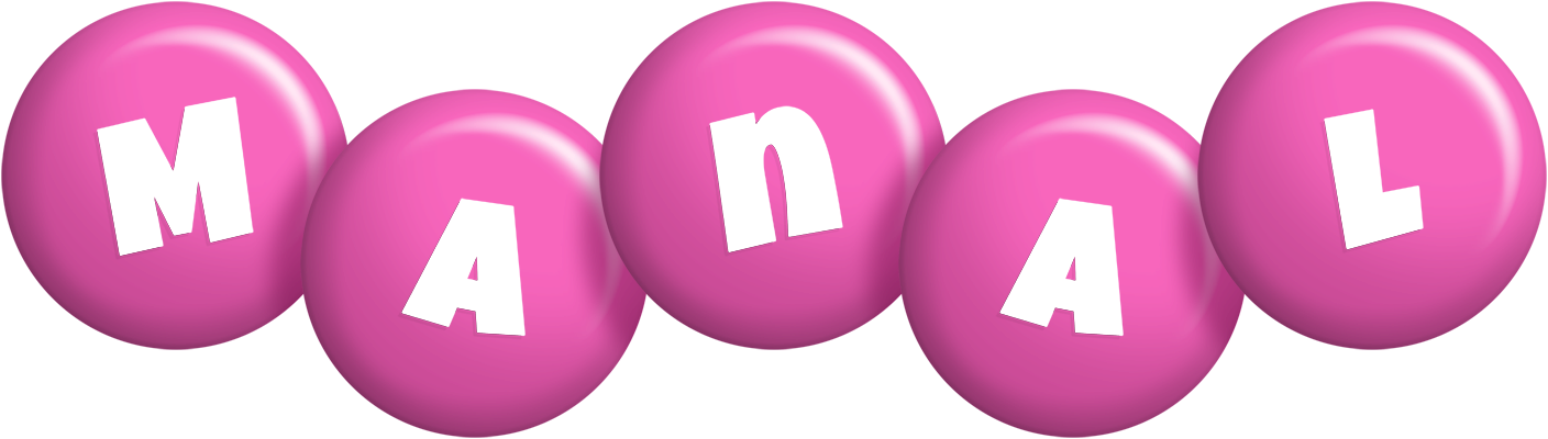 Manal candy-pink logo