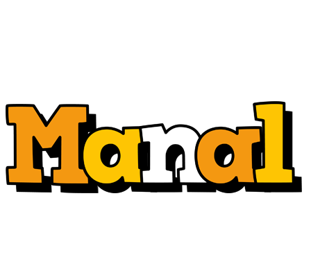 Manal cartoon logo
