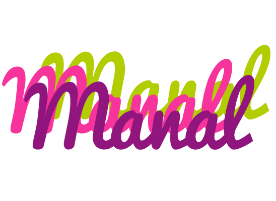 Manal flowers logo