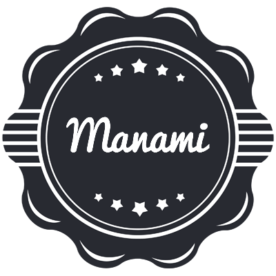 Manami badge logo