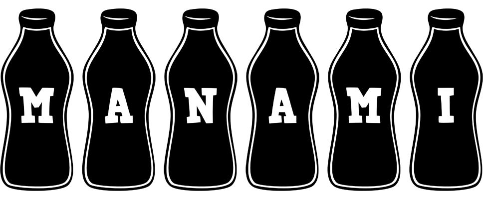 Manami bottle logo