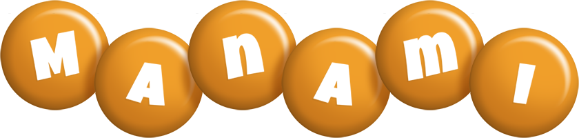 Manami candy-orange logo