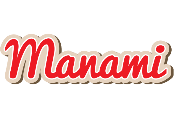 Manami chocolate logo