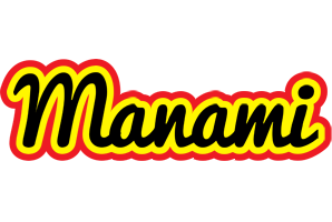 Manami flaming logo