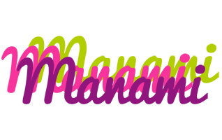 Manami flowers logo