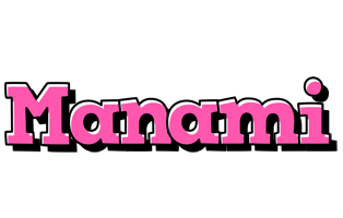 Manami girlish logo