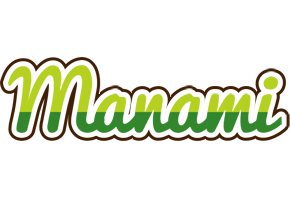 Manami golfing logo