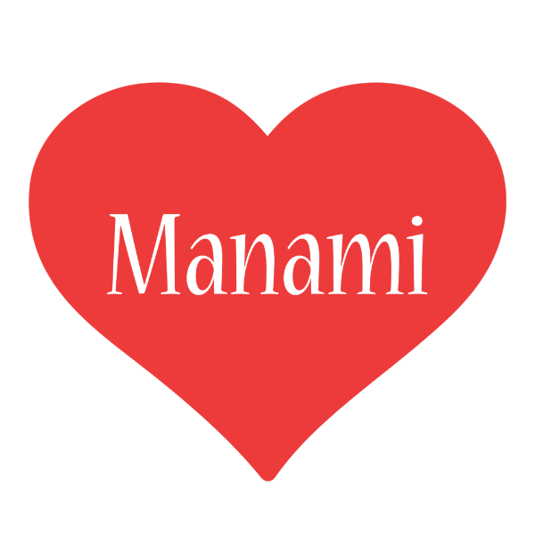 Manami love logo