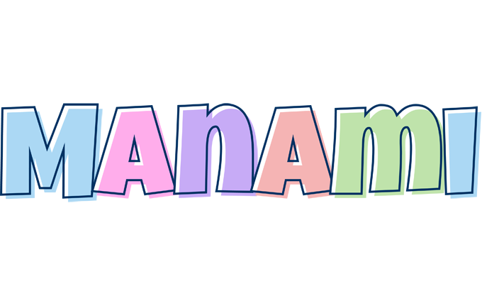 Manami pastel logo