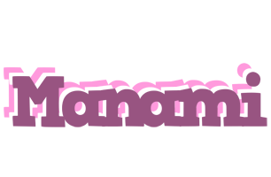 Manami relaxing logo