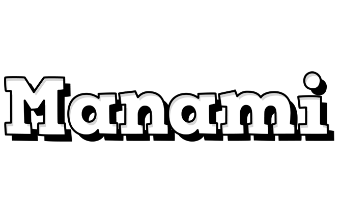 Manami snowing logo