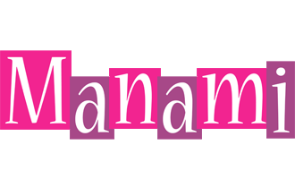 Manami whine logo