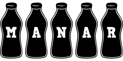 Manar bottle logo