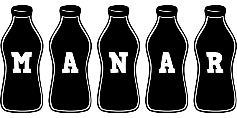 Manar bottle logo