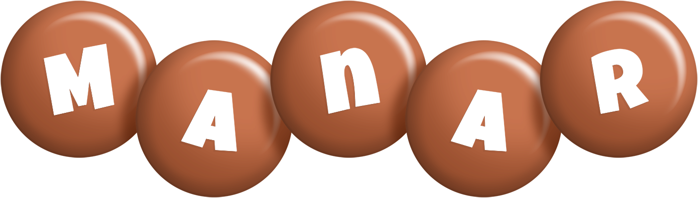 Manar candy-brown logo