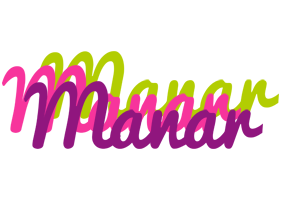 Manar flowers logo