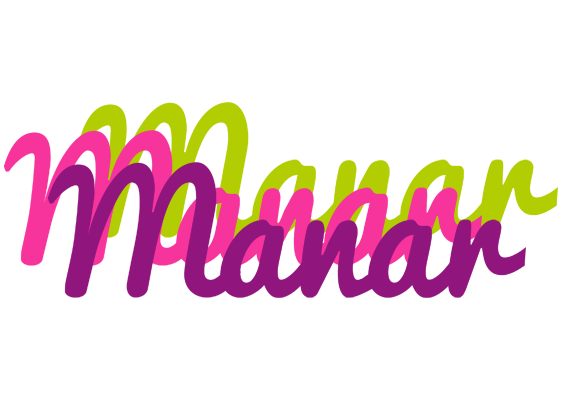 Manar flowers logo
