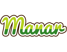 Manar golfing logo