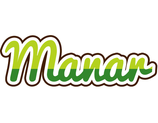 Manar golfing logo