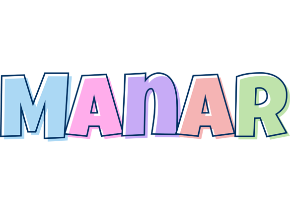 Manar pastel logo