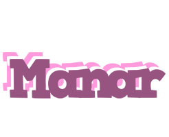 Manar relaxing logo