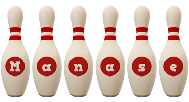 Manase bowling-pin logo