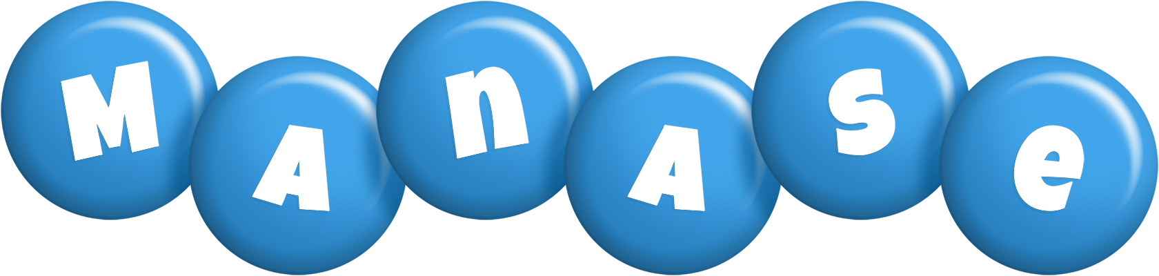 Manase candy-blue logo